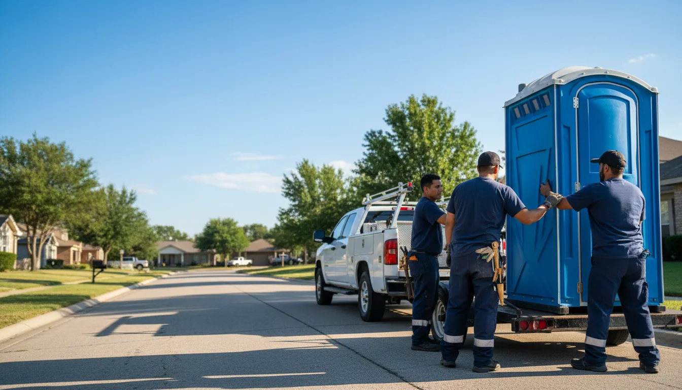 Portable Toilet Rental in Brownfield, TX near me
